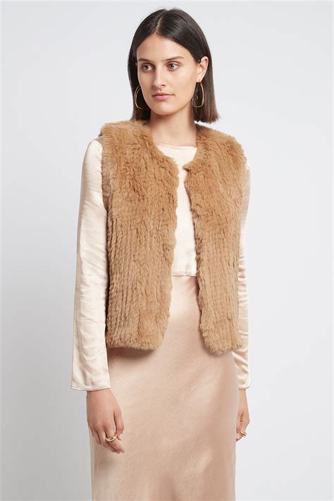 h brand celine fur vest|H Brand .